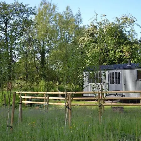 Large Luxury Shepherds Hut With Hot Tub Nr Bath Chalet Bristol