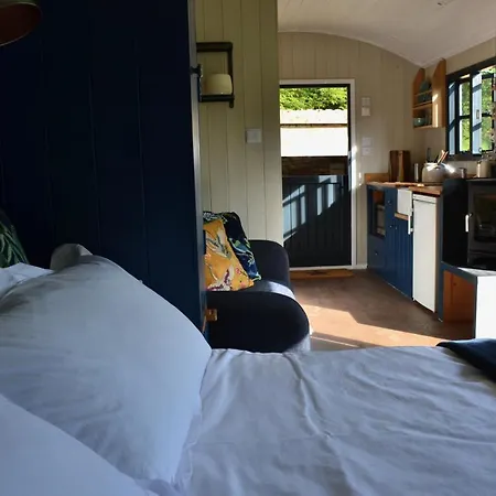 בקתה Large Luxury Shepherds Hut With Hot Tub Nr Bath בריסטול
