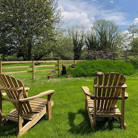 شاليه Large Luxury Shepherds Hut With Hot Tub Nr Bath *
